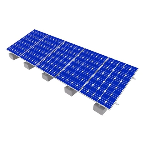 Aliminyòm Pv Panel Triyang Support